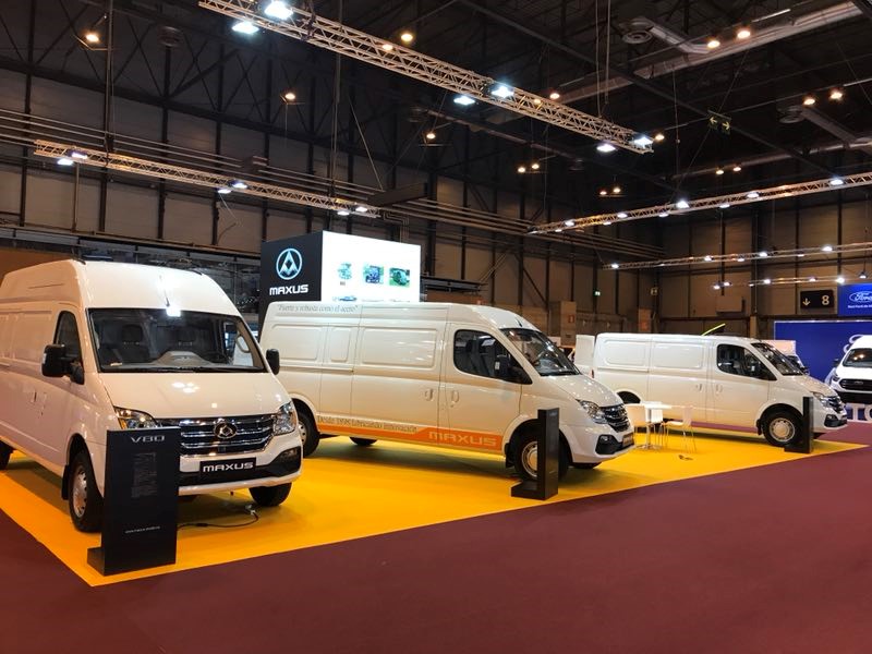 上汽大通2018款V80、EV80马德里车展正式发布